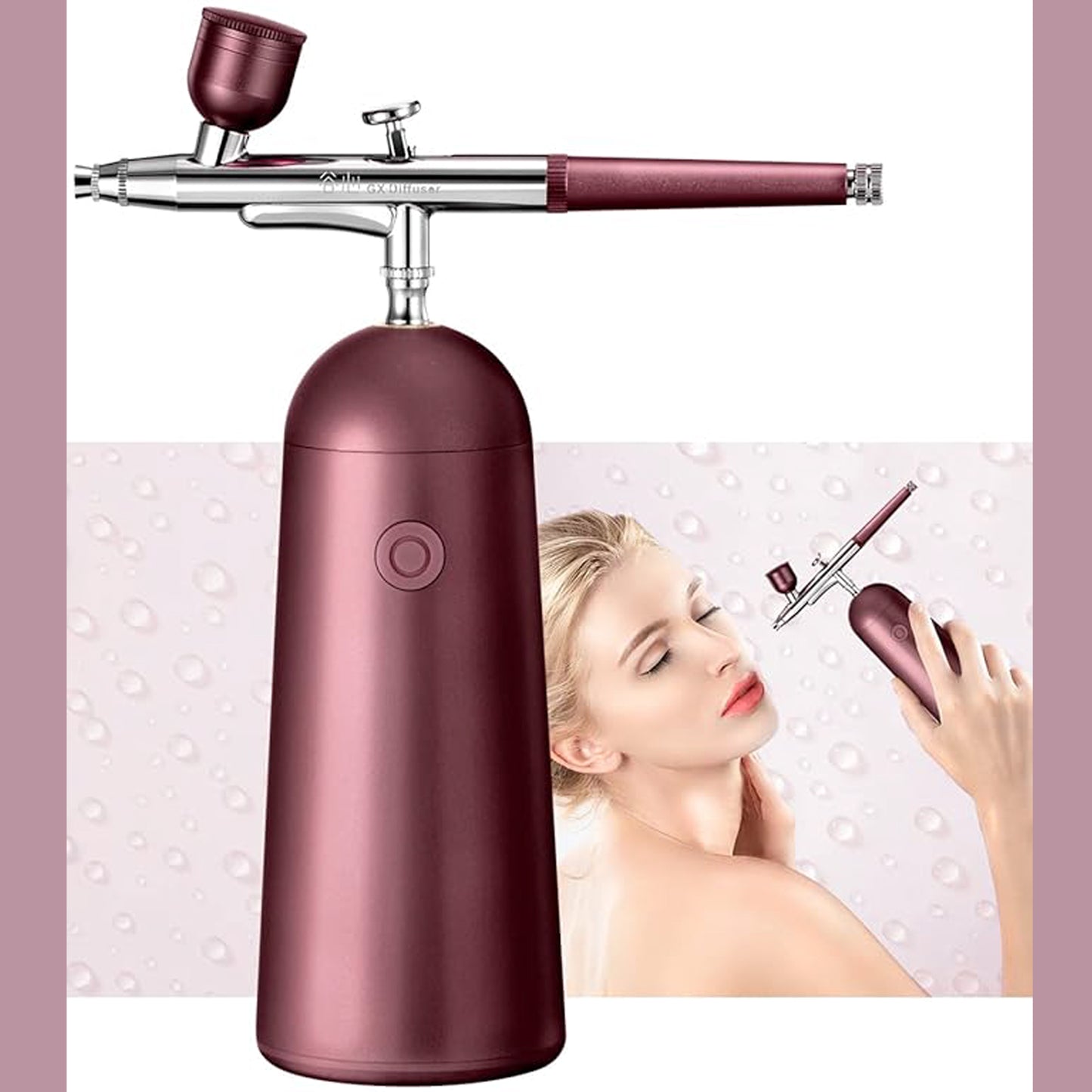 GX Nano Mist Sprayer Facial Steamerm,Portable and Rechargeable Atomizer
