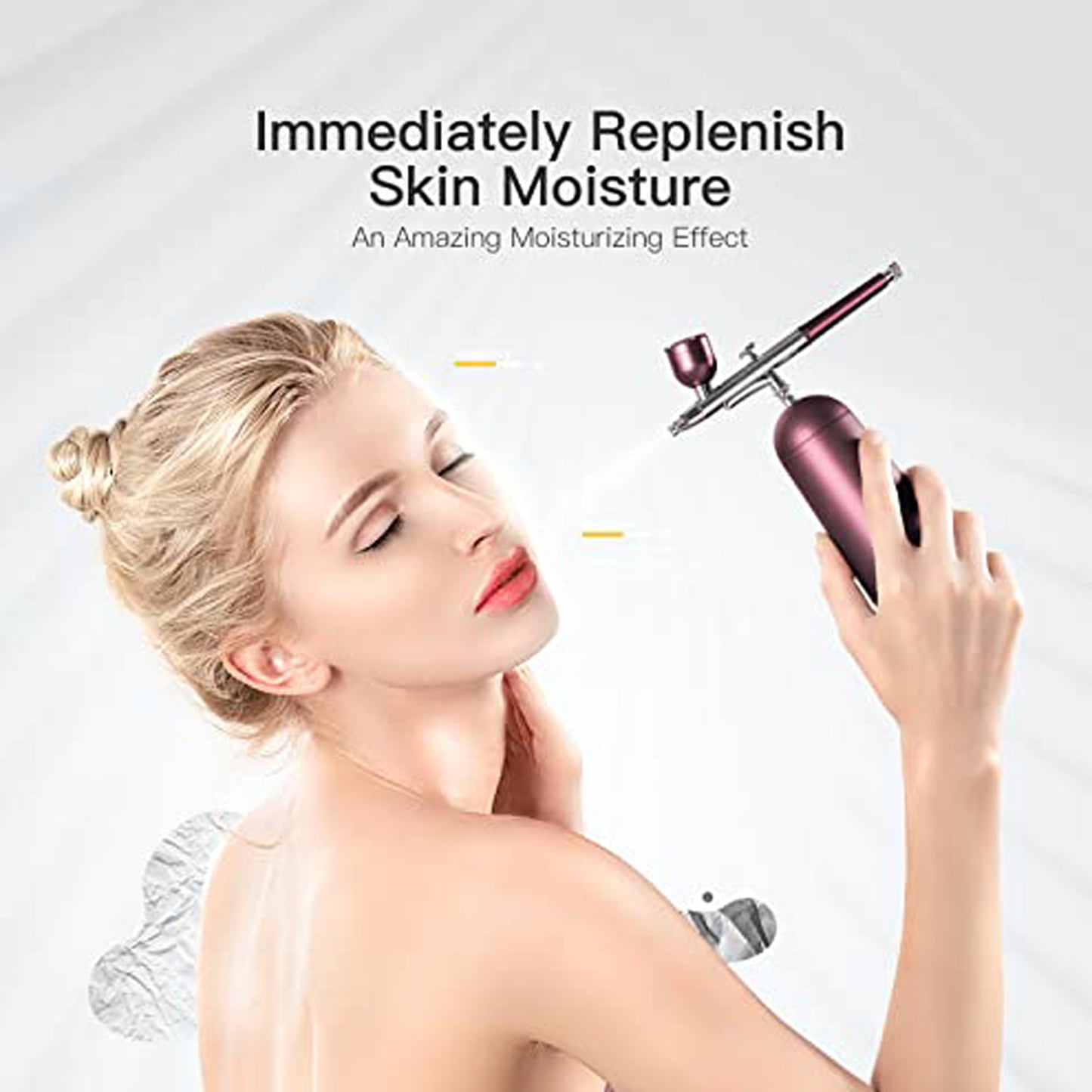 GX Nano Mist Sprayer Facial Steamerm,Portable and Rechargeable Atomizer