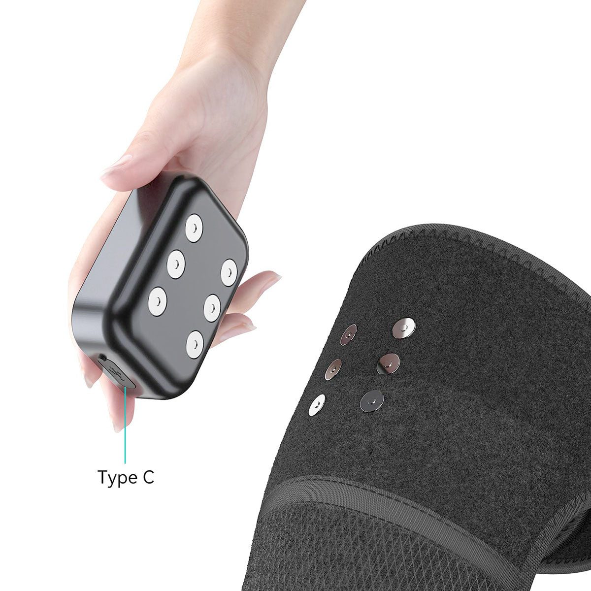 OPOVE® Red Light Therapy Vibration Massager Brace for Joint Pain