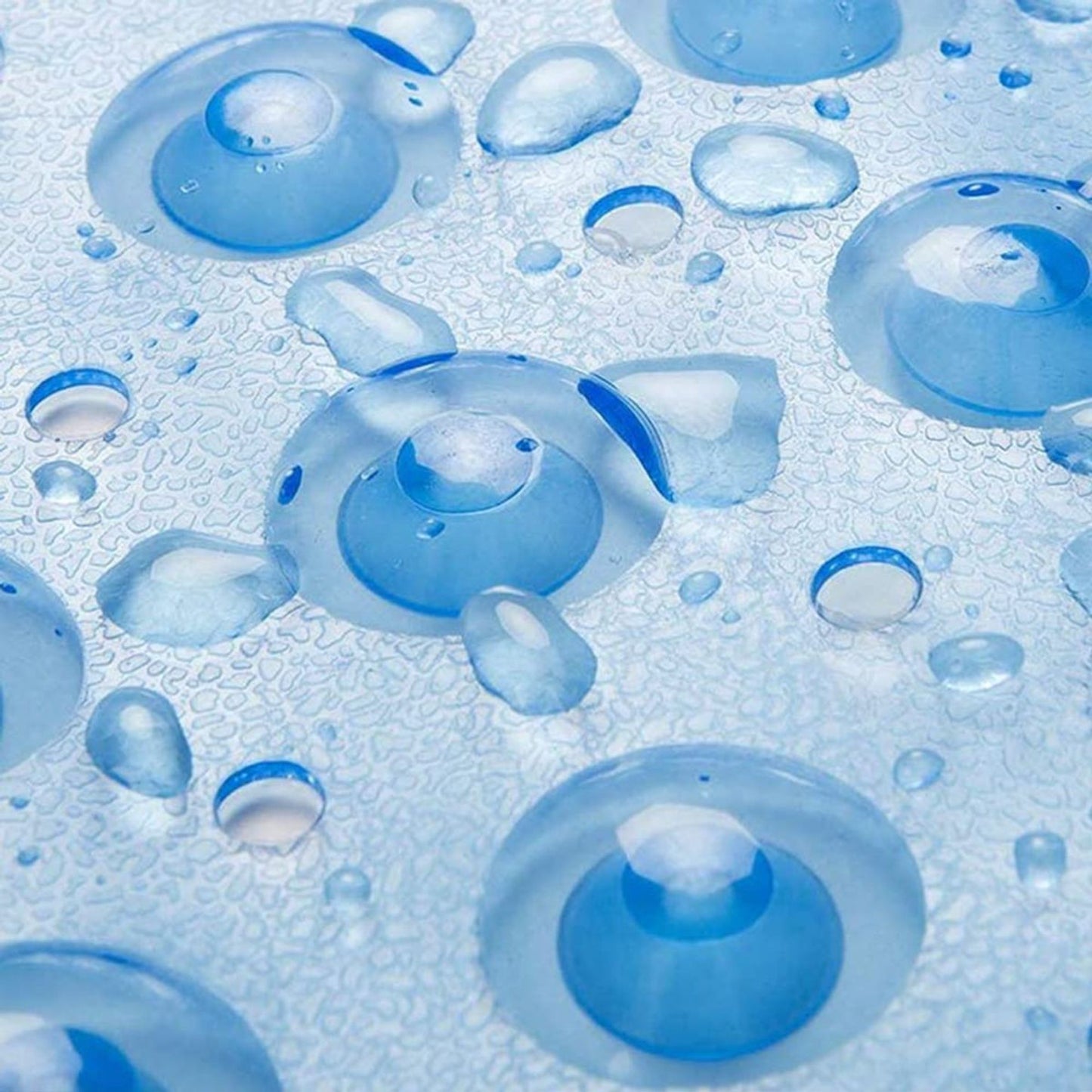 Extra-Long Clear Non-Slip Bathtub Shower Mat with Drainage Holes