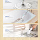 Electric Spin Scrubber Cordless Cleaning Full-Body IPX7 3 Speeds LCD Display 4 Replaceable Brushes