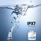 Electric Spin Scrubber Cordless Cleaning Full-Body IPX7 3 Speeds LCD Display 4 Replaceable Brushes