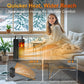 Portable Space Heater with Infrared Sensor & 3D Flame Effect – 1500W ECO Indoor Heater