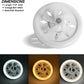 (A Pair) Ceiling Fan with Remote Screws Into Light Bulb Socket E26/E27 Base 360-Degree Rotate