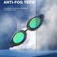 (2 Set ) ZIONOR Swim Goggles for Men Women Anti-UV Goggles