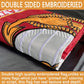 Embroidered Double Sided US and military Flag 3x5 Set Outdoor All Weather