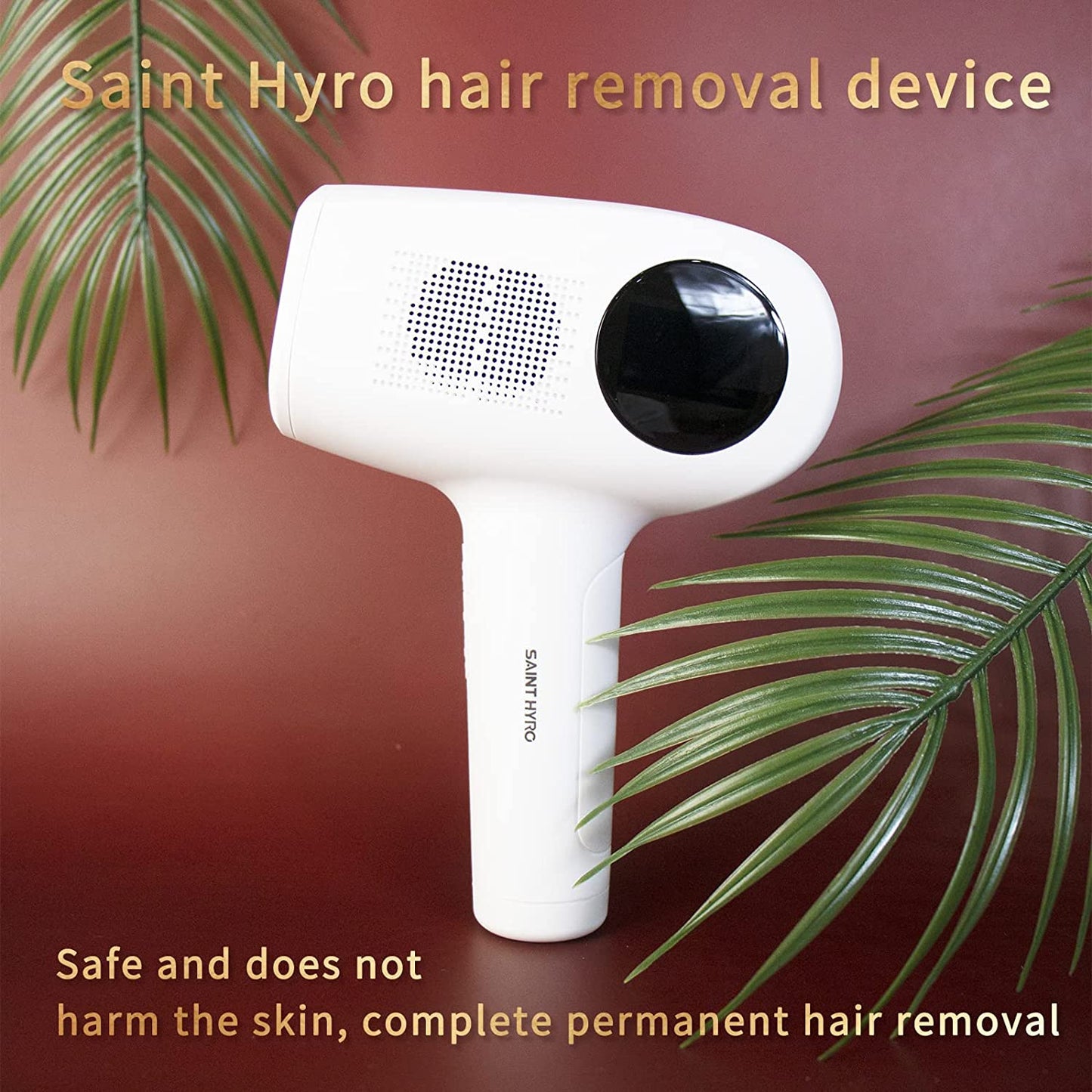 Painless IPL Laser Hair Removal for Women Men at Home 999,999 Flashes Ice Cooling Function Permanent