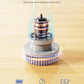 Electric Spin Scrubber Cordless Cleaning Full-Body IPX7 3 Speeds LCD Display 4 Replaceable Brushes