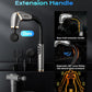 Massage Gun Pro - Extended Handle, 4 Heads, 3 Modes, USB-C Fast Charge
