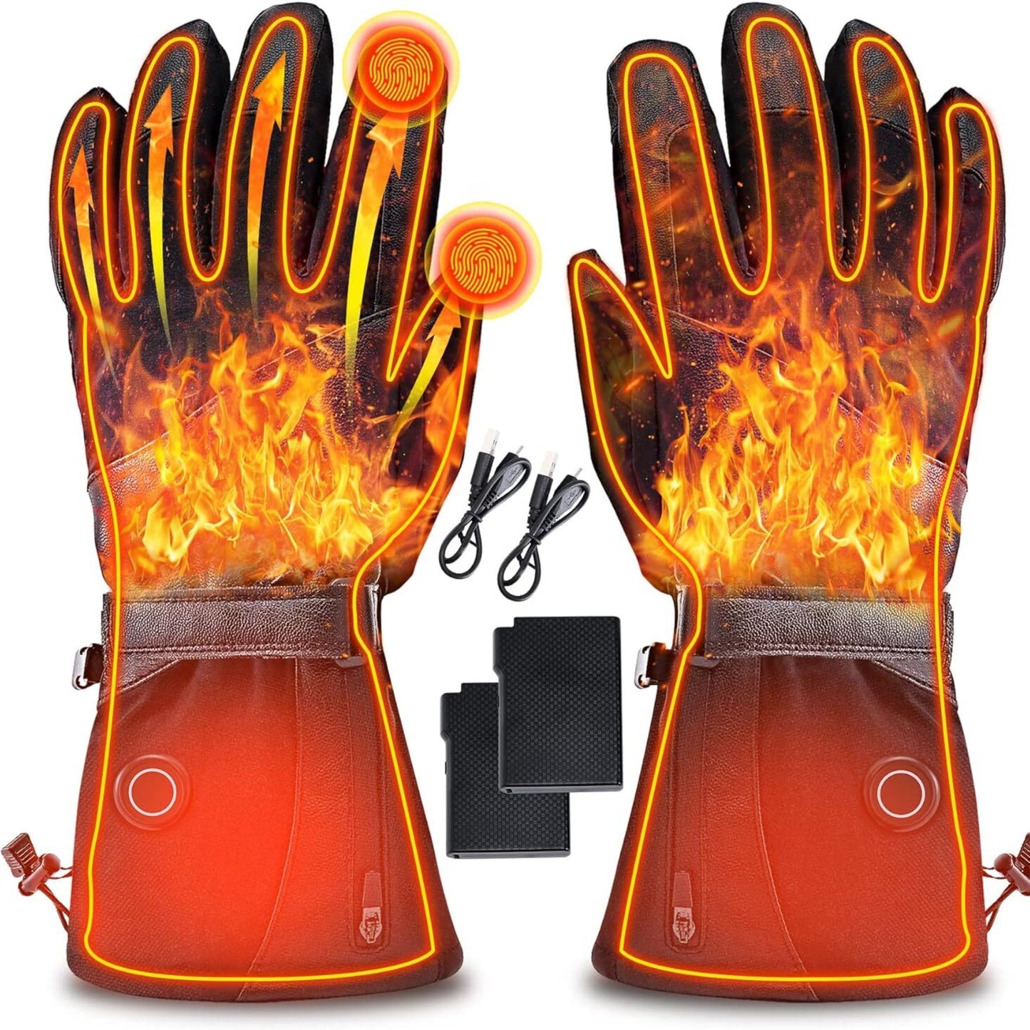 Unisex Rechargeable Heated Gloves