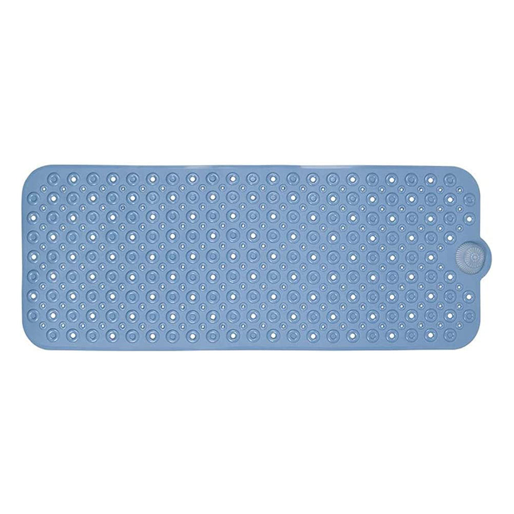 WOWMTN Bath Mat, 40 x 16 Inch Extra Large No-Slip with Drain Holes, Suction Cups, Machine Washable, Bathtub Mats Bathroom Mats, Shower Mats, Extra Long Mat Anti Slip