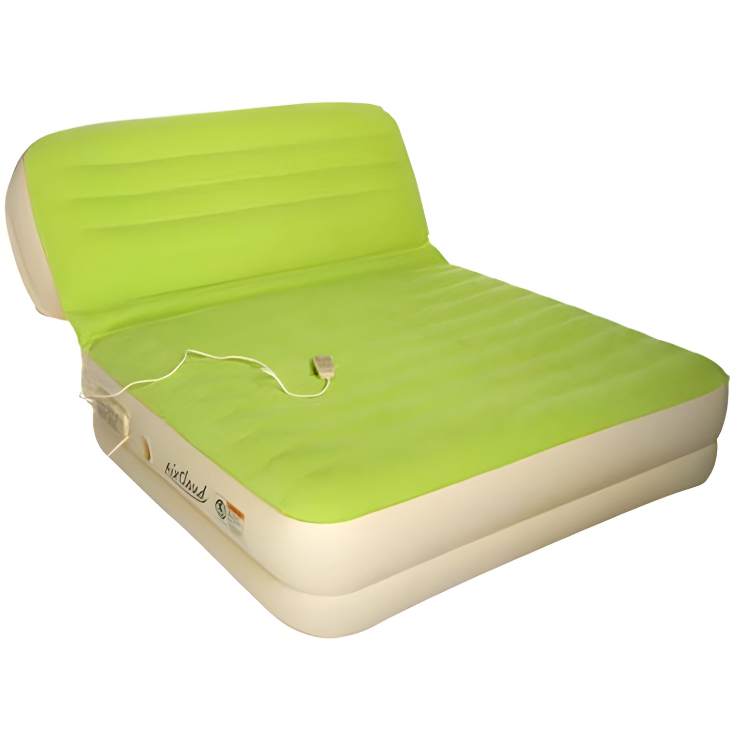WOWMTN Luxury Matic 15" Air Mattress Built-in-Pump Lounge Queen Adjustable Firmness