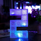 WOWMTN DIY Solar Lights Building Blocks Kit 4 colors Holiday Decoration Toys Indoor Outdoor