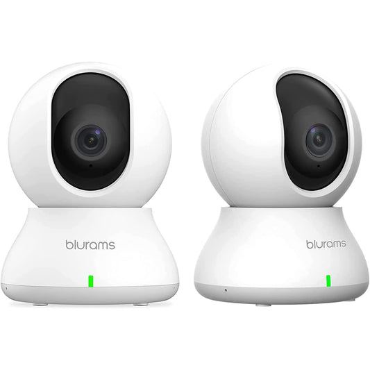 WOWMTN (2 Sets) Cameras for Home Security Motion Detection, Two-Way Audio, Night Vision, Instant Alerts
