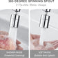 WOWMTN Water Faucet Stainless Steel Rotated Sprayer Black Copper Casting Body