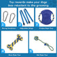 WOWMTN Pet Groom Hammock with toys Harness for Cats & Dogs, Dog Sling for Grooming