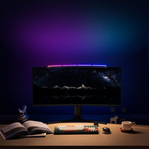 WOWMTN PRO Curved Monitor Light Bar 3 RGB color with Wireless Remote E-Reading